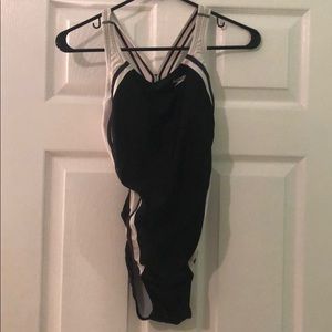 Speedo Black and White one piece